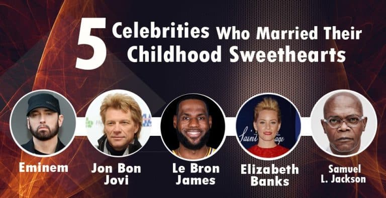 5 Celebrities Who Married Their Childhood Sweethearts