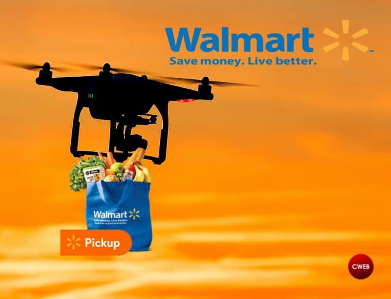 Walmart  To Ship Packages by Drone in Direct Competition to Amazon