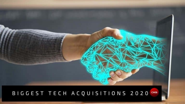 Four Biggest Tech Acquisitions of 2020