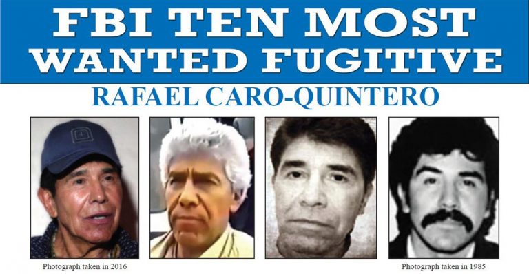FBI Most Wanted $20 Million Dollar Reward for Mexican Cartel Drug Lord Rafael Garo-Quintero: Video