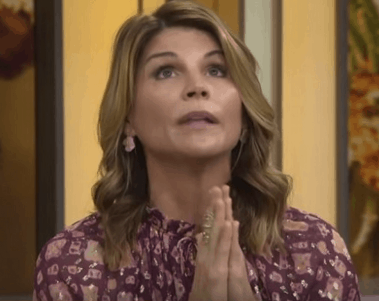 Lori Loughlin released after serving two months in college admissions scandal case: Shields face with trash bag
