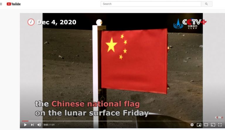 China Unfolds Flag on The Moon: Beijing Flaunts Picture as Chang’e-5 Returns to Earth with Rock Samples
