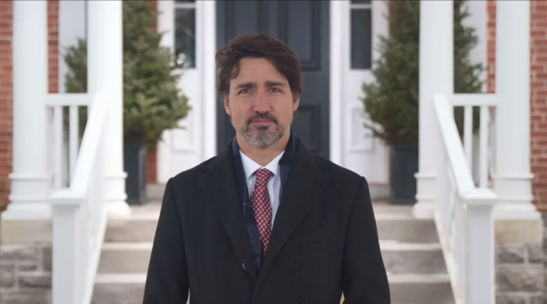 Prime Minister Justin Trudeau-Canada to Quarantine Travelers, Will Suspend Flights South