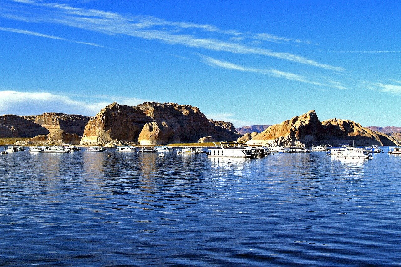 Lake Powell sinks to lowest level as drought hits Utah, affecting the