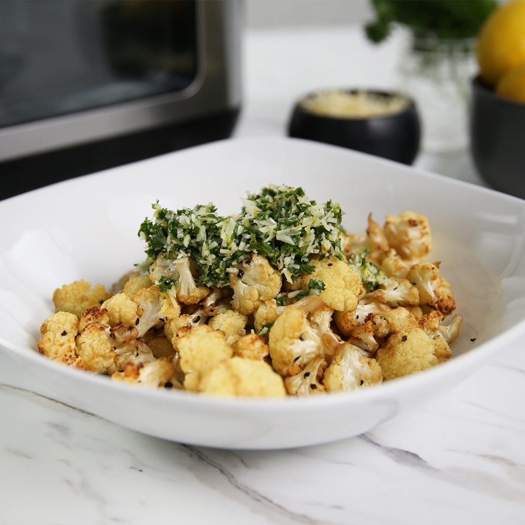 Vortex Plus Parmesan Lemon “Fried” Cauliflower CWEB