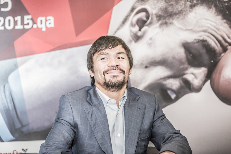 Senator & Boxer Manny Pacquiao Announces Run For Post of Philippines