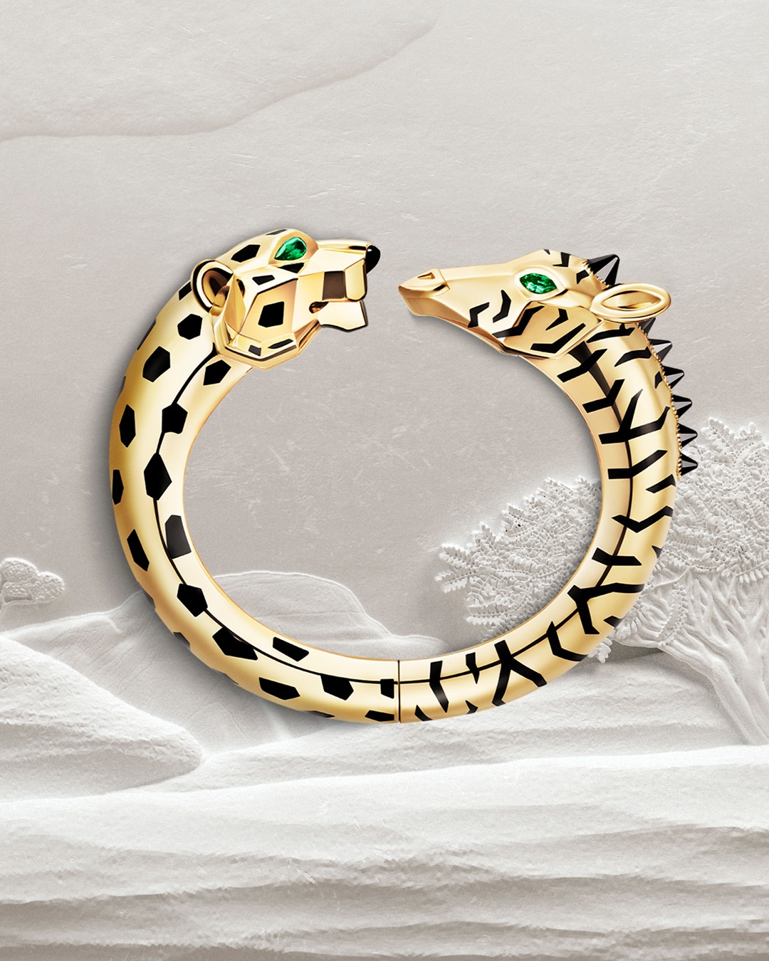 How has Cartier exchanged wild animals’ natural markings and brought ...