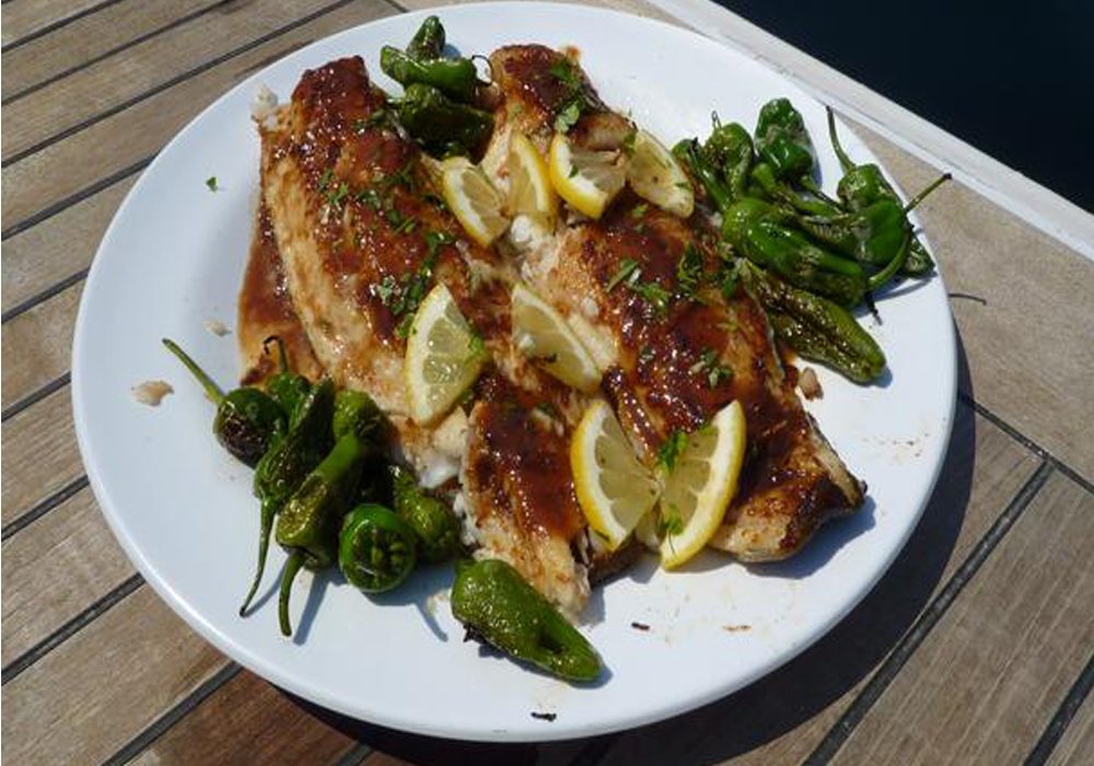 Rockfish With Citrus Brown Butter Sauce CWEB