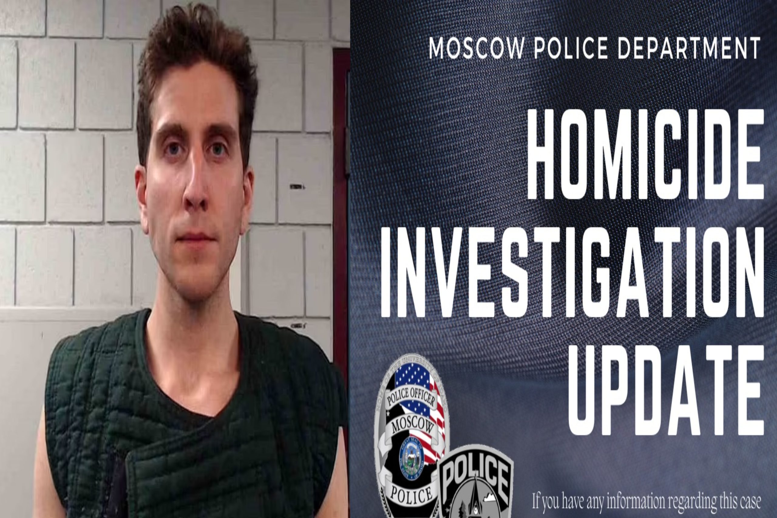 Moscow Police are STILL looking for the weapon of an Idaho suspect charged with four counts of murder after tracing a white Hyundai to his Pennsylvania home