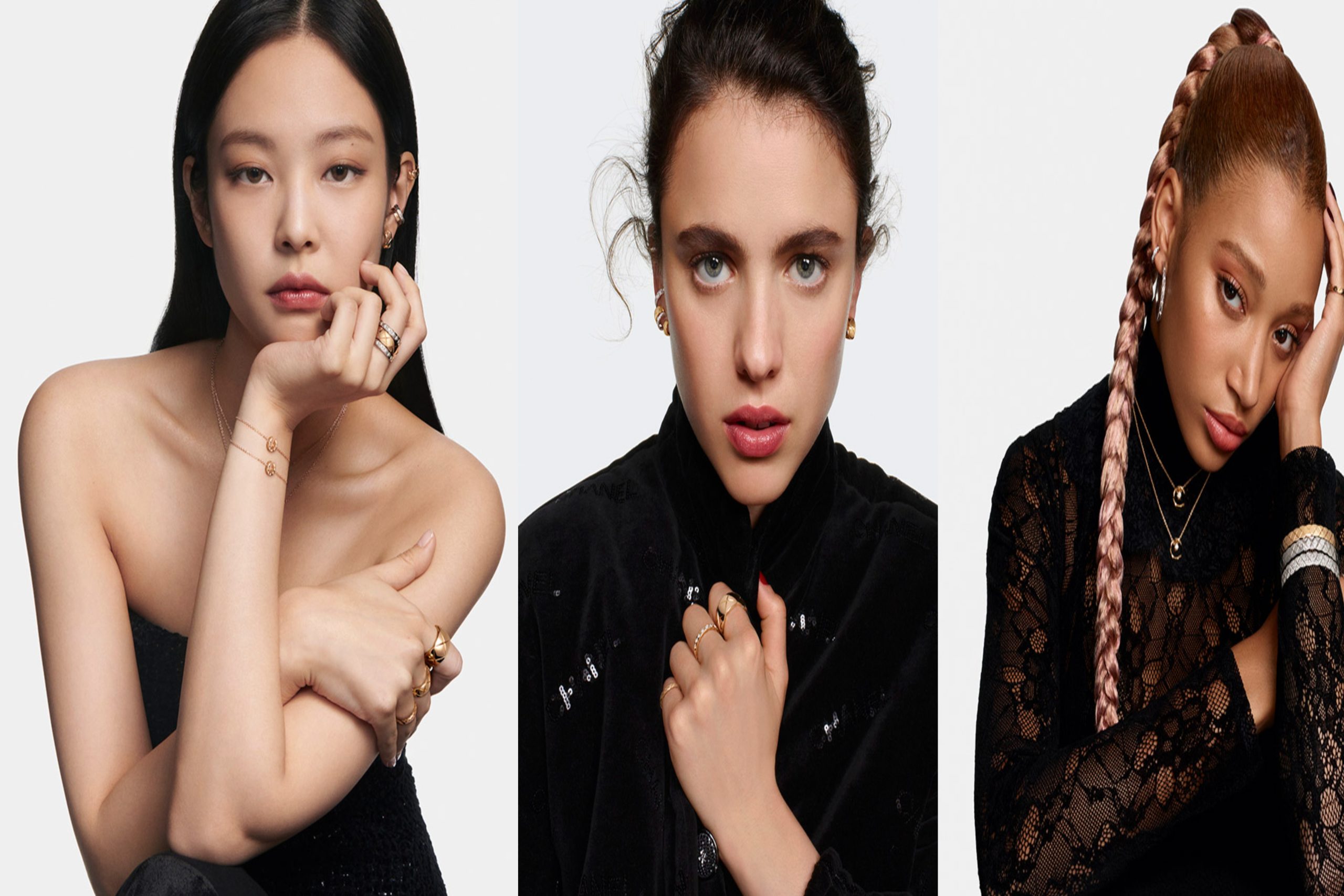 Watch: Chanel Presents Coco Crush. Fine jewelry that can be worn forever with Celebrity Blackpink’s Jennie Kim, Margaret Qualley and Amandla Stenberg