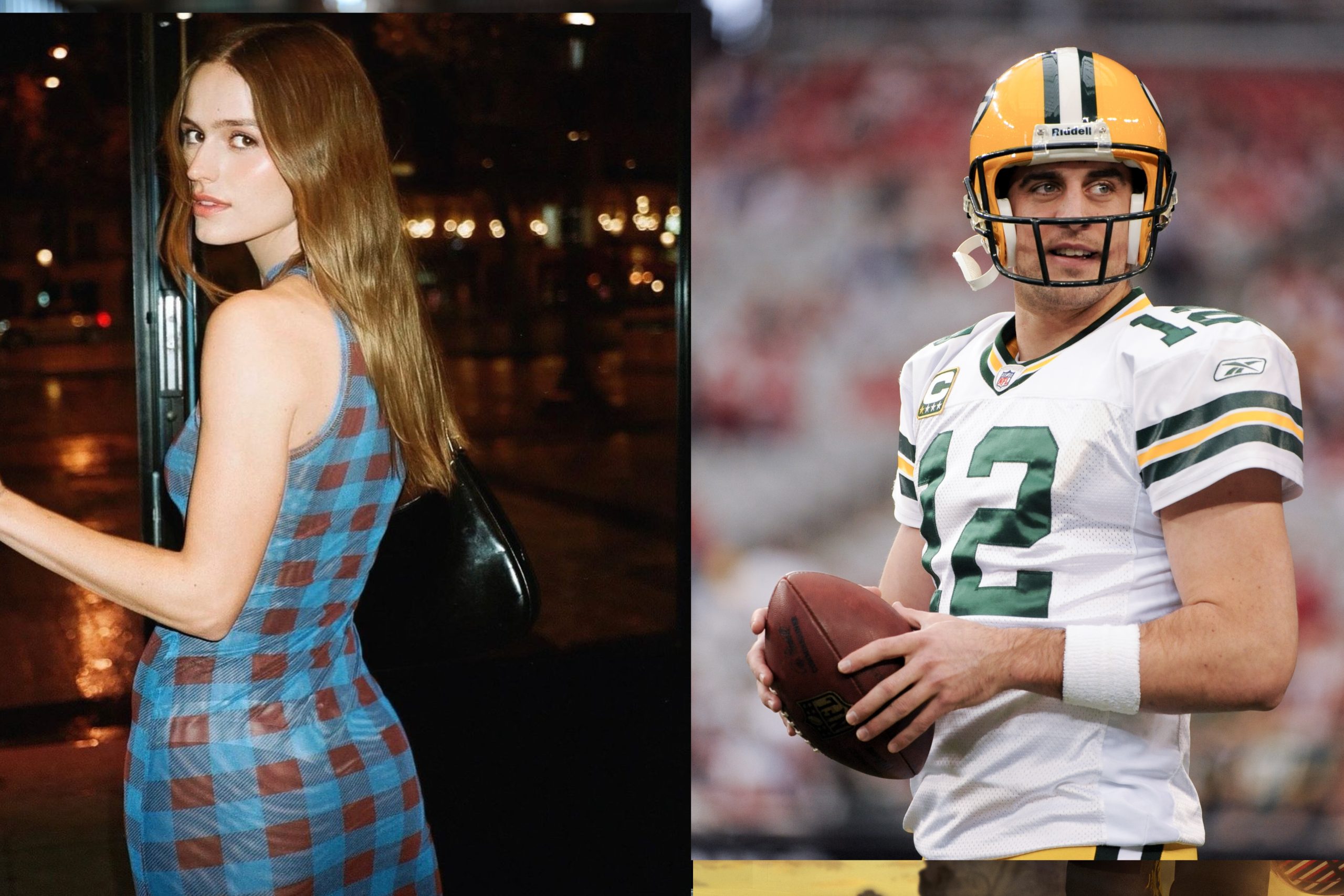 Is NFL celebrity Aaron Rodgers dating life throwing shade on celebrity Pete Davidson’s dating life?