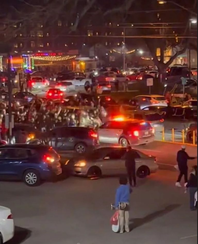 Watch: Street racers take over major intersection in Austin — Delayed response from 911 call