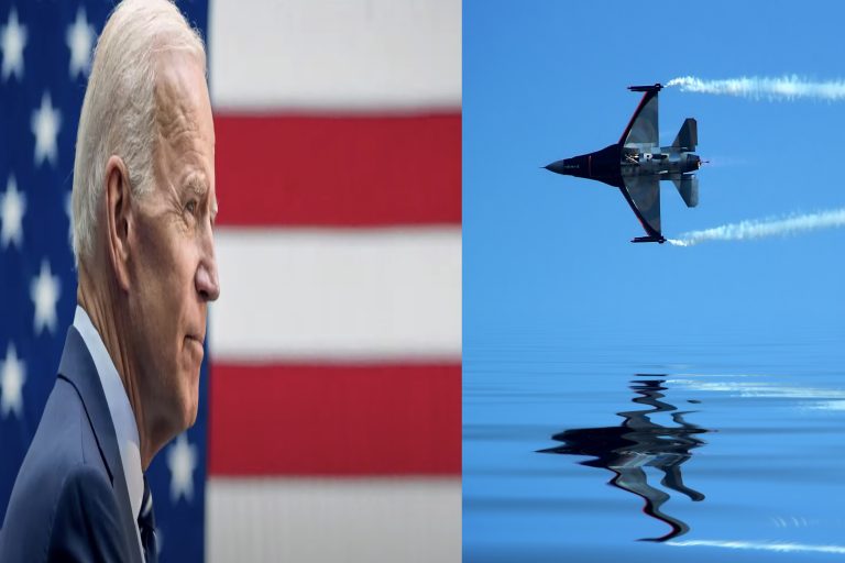 President Biden commends the Top Gun fighter jet pilot who shot down a Chinese spy balloon-Live Video