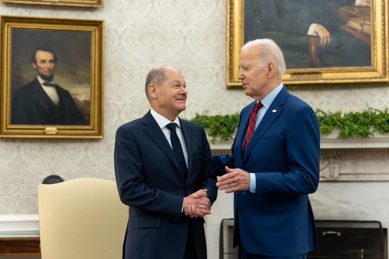 The meeting between President Biden and Chancellor Scholz resulted in a promise of assistance for Ukraine