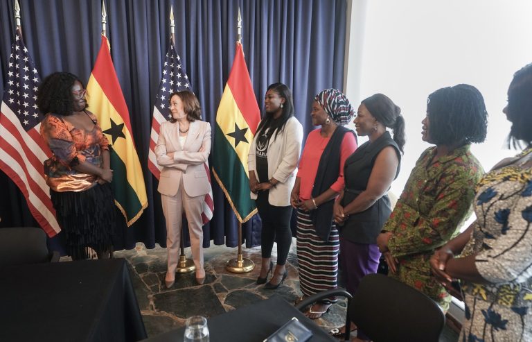 Watch: After leaving Ghana, Kamala Harris made a $1 billion pledge to promote women’s economic involvement
