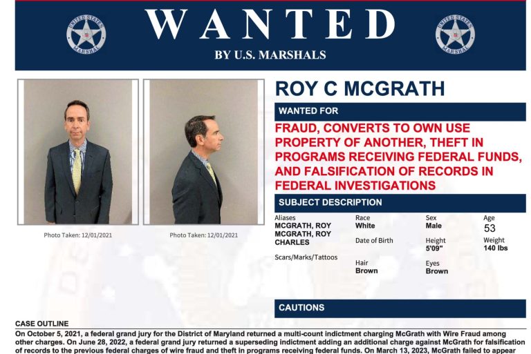 Federal agents looking for former Maryland Governor Larry Hogan’s chief of staff Roy McGrath