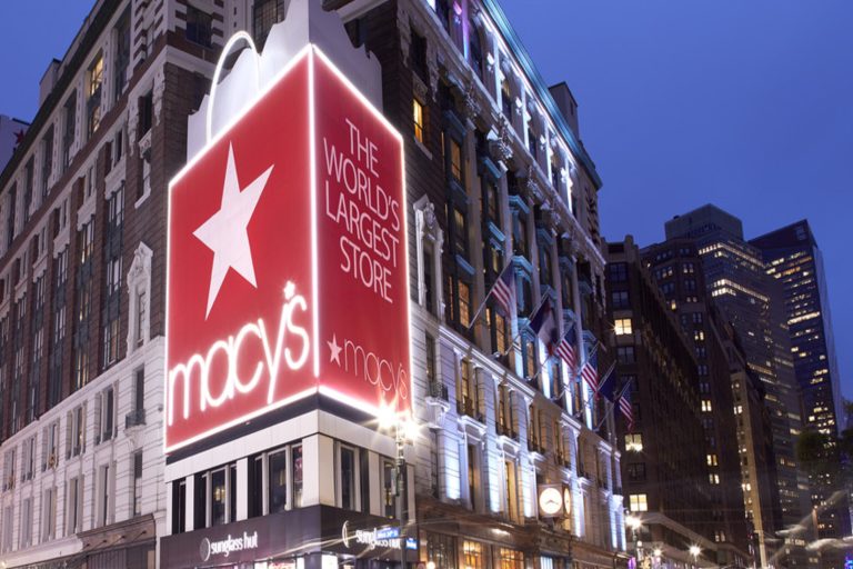 Less advertising and “strategic markdowns” helped Macy’s profits surpass Wall Street’s expectations