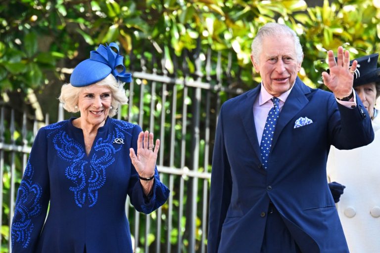 Royal family members join King Charles and Queen Camilla for Easter service at Windsor