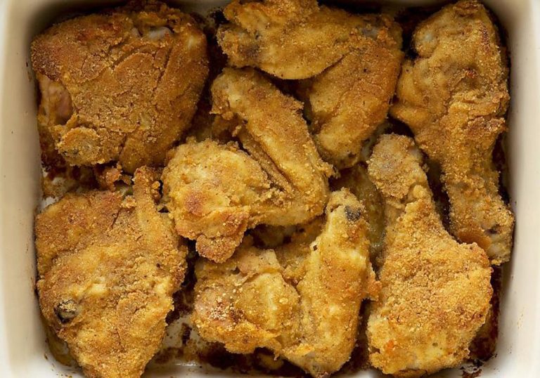 4-Ingredient Crispy Oven-Fried Chicken Recipe Is What You Need
