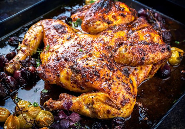 Herbed Spatchcock Chicken Recipe: The Flavor of This Easy Baked Chicken Recipe Does Not Fall Flat