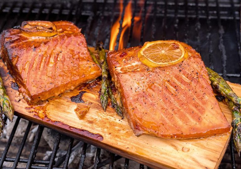 Cedar Plank Grilled Salmon Recipe Is What to Grill This Weekend