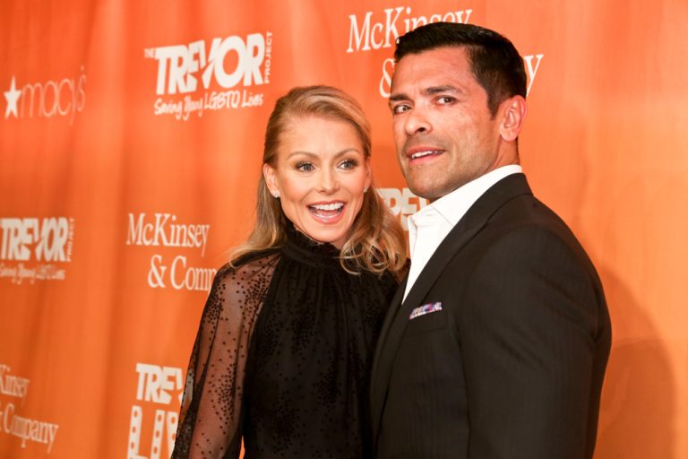 Celebrity Kelly Ripa Says Her Children with Celebrity Husband Mark Consuelos Do Not Follow Them on Social Media