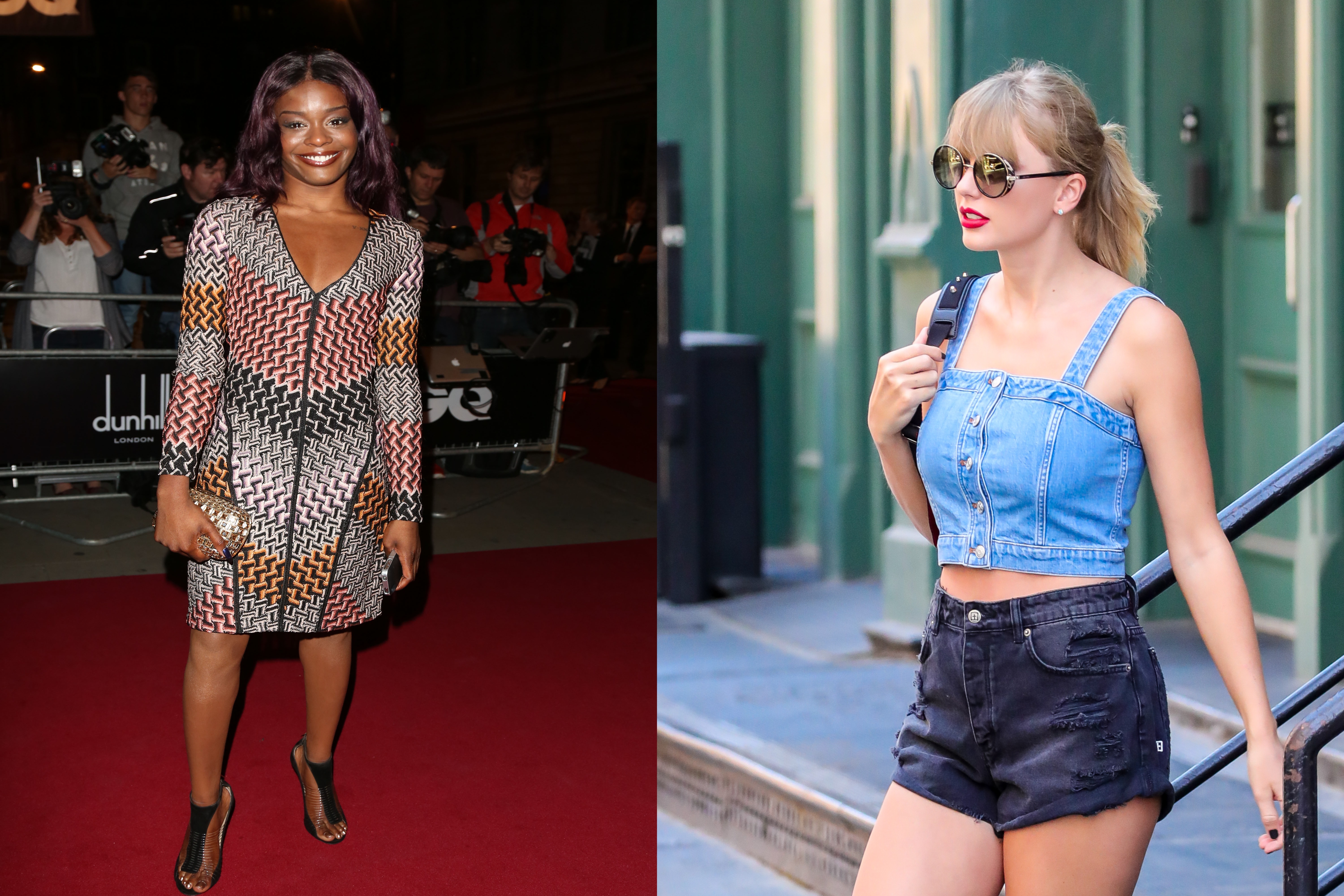 Celebrity Azealia Banks warns celebrity Taylor Swift about romance with celebrity Matty Healy