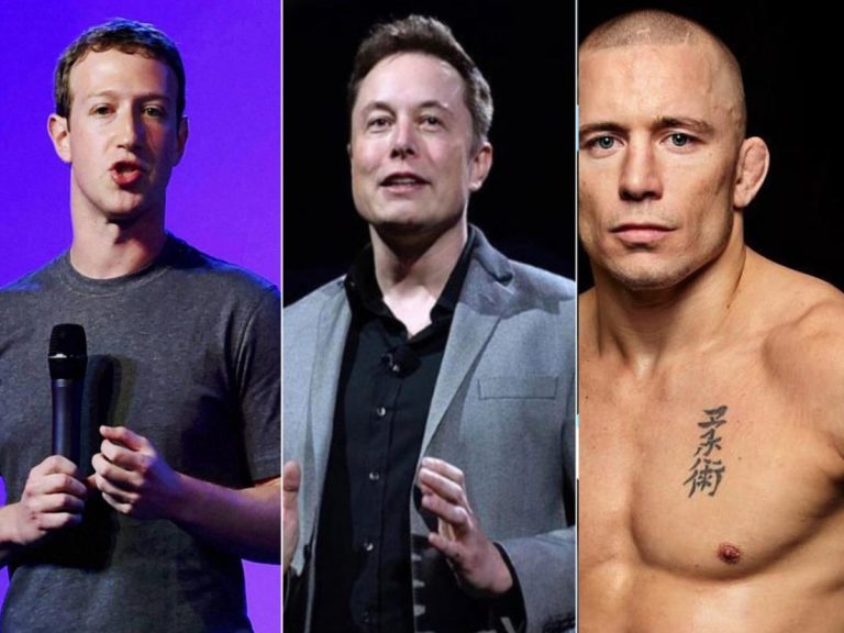 Elon Musk To Train with UFC Legend Georges St-Pierre for Probable Cage Match Against Mark Zuckerberg, Web Fans Are Excited