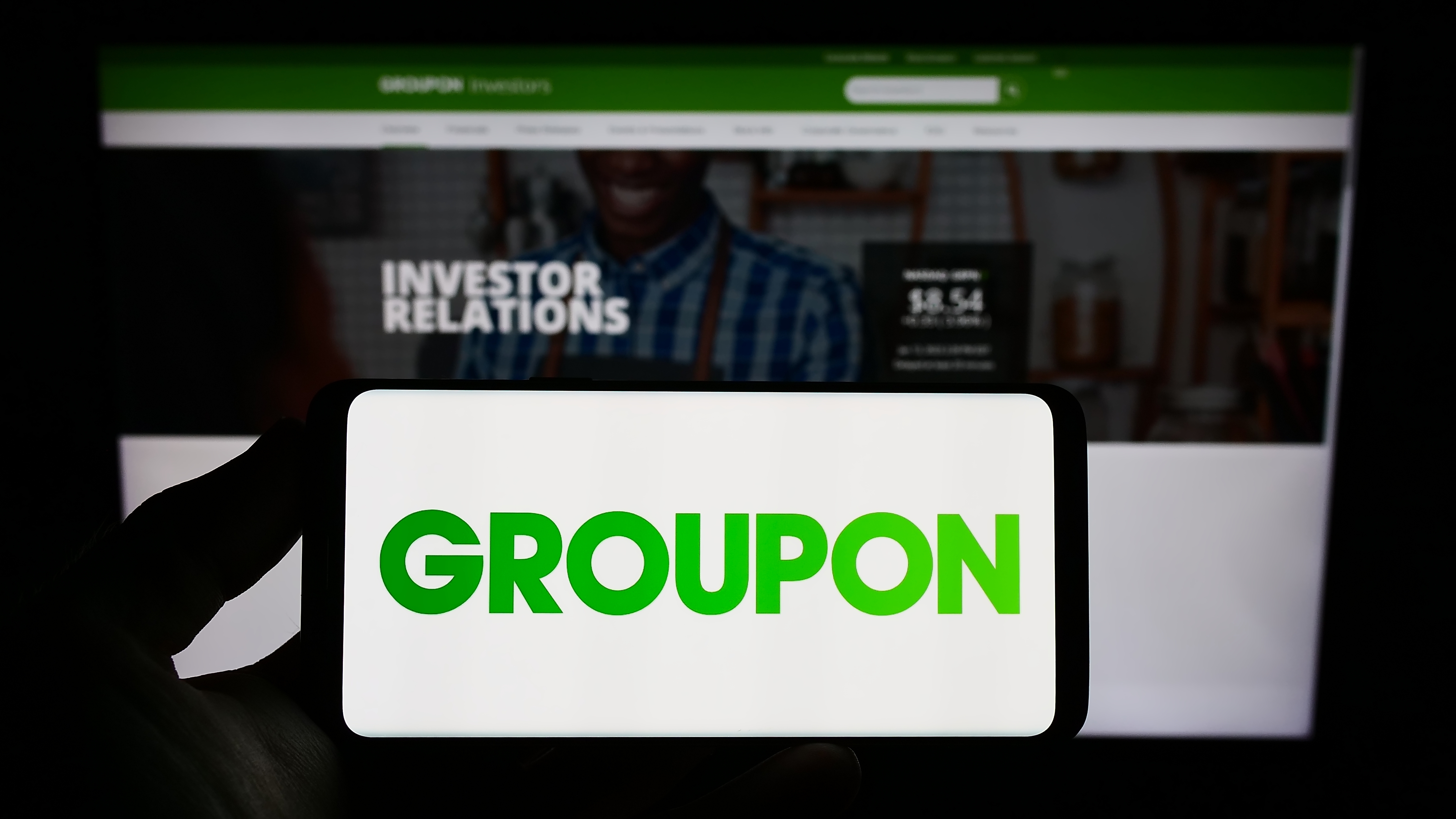 The sharp monthly increase in Groupon (GRPN) stock points to an impending positive turnaround