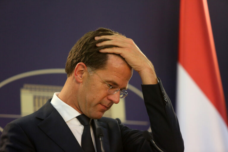 Dutch PM Mark Rutte blames migration row for collapse of coalition government in Netherlands