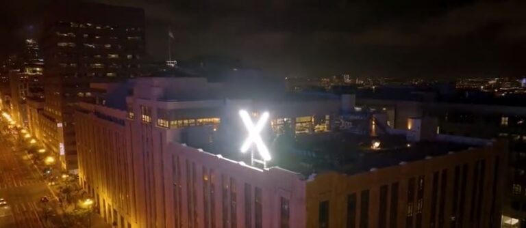 Building Inspectors Remove X Sign Above San Francisco’s Twitter Building Over Complaints