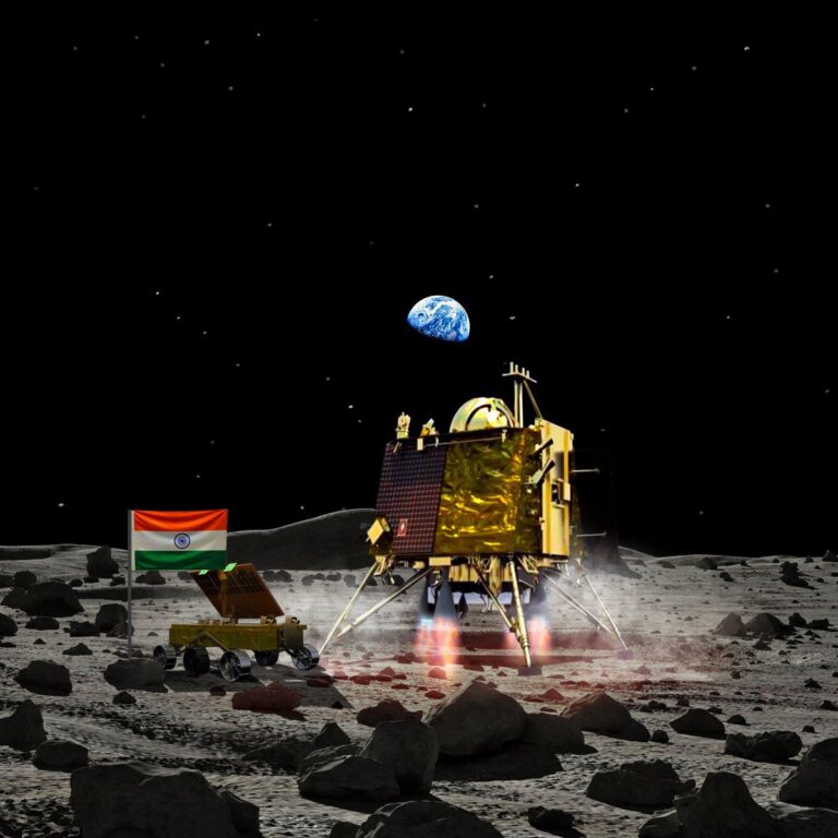 Watch: India Makes Historic First on the South Pole Moon Landing