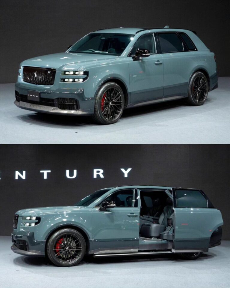 Toyota has unveiled a new Century model that resembles an SUV for $170.000