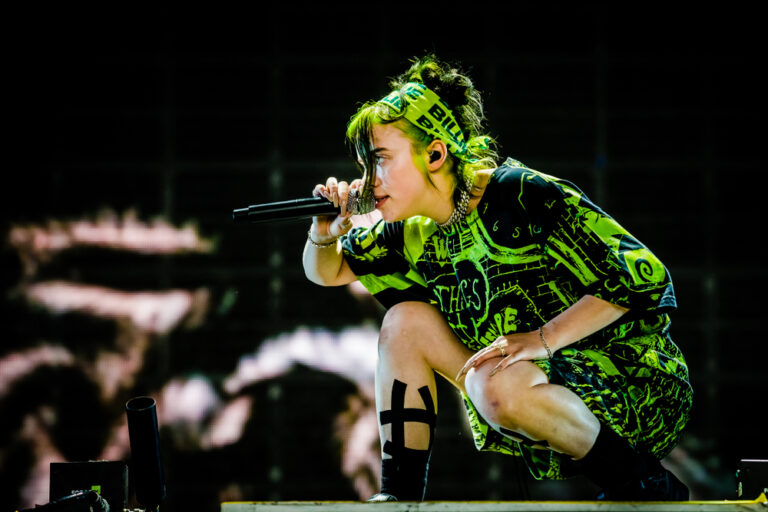Celebrity Billie Eilish stuns in photos wearing fishnet stockings, web fans go wild