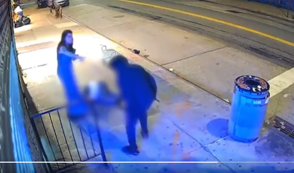 Watch Stabbing incident of Brooklyn activist during sidewalk confrontation, suspect arrested