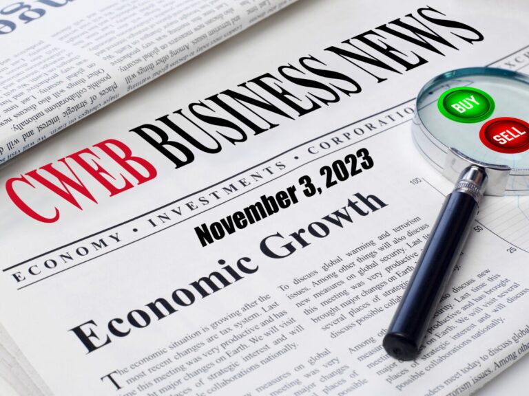 CWEB News Summarized Breaking, Business and Financial Newsletter for November 3, 2023