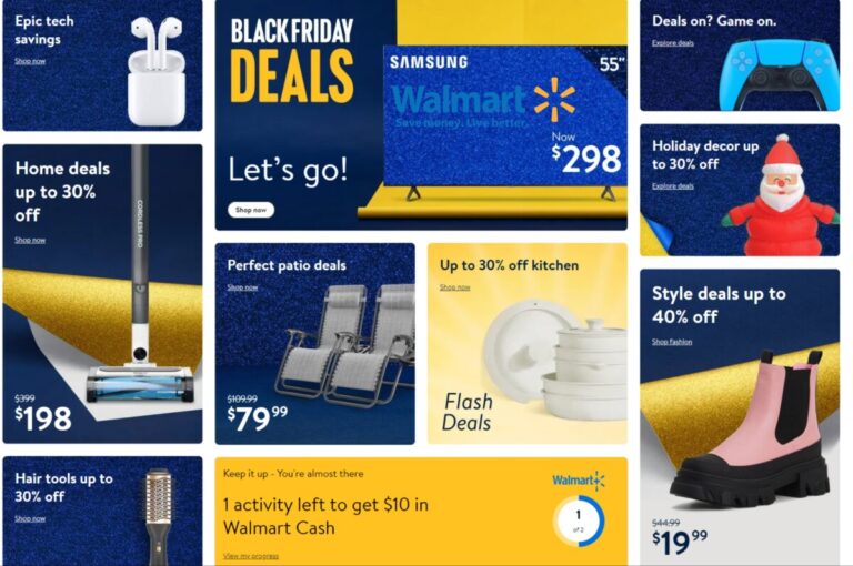 Walmart Early Black Friday Deals Begin, Up To 83 Percent Off, Shop Before Stocks Run Out
