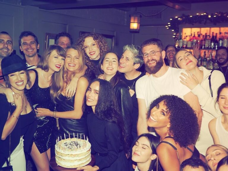 Celebrity Taylor Swift celebrates birthday with celebrity Selina Gomes, Blake Lively, posts film availability for web fans