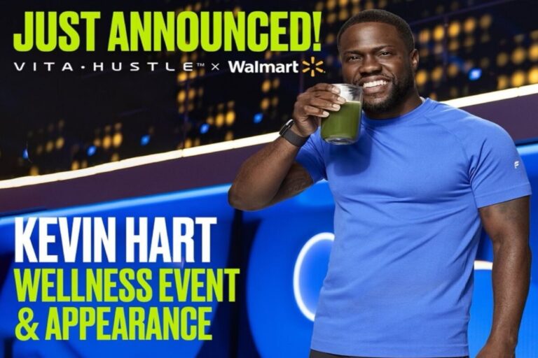Watch Celebrity Kevin Hart posts photos of appearance at Walmart to promote the brand, web fans respond