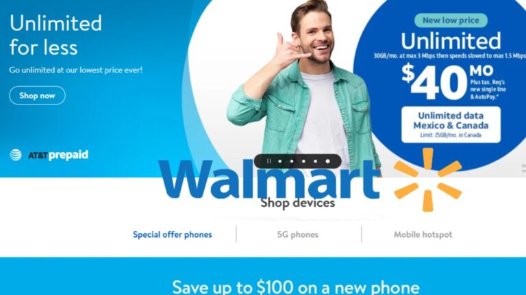 AT&T launches new phone deals with prepaid plans at Walmart