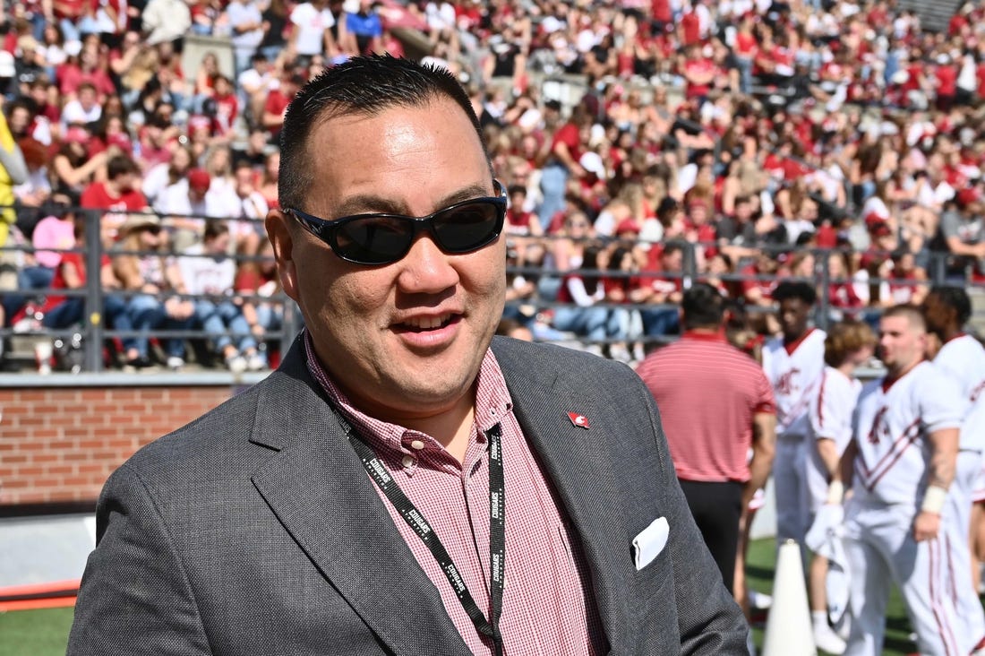 NCAAF News Pat Chun hired as Washington AD, departs rival Washington