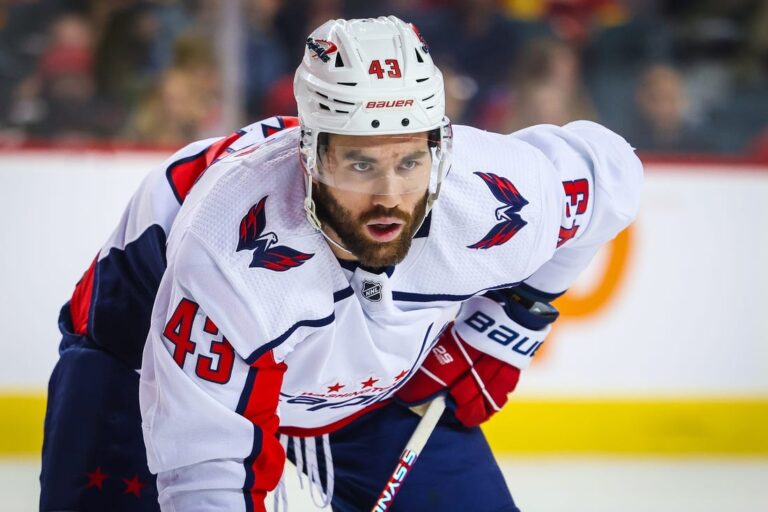NHL News: Caps F Tom Wilson suspended 6 games for high-sticking