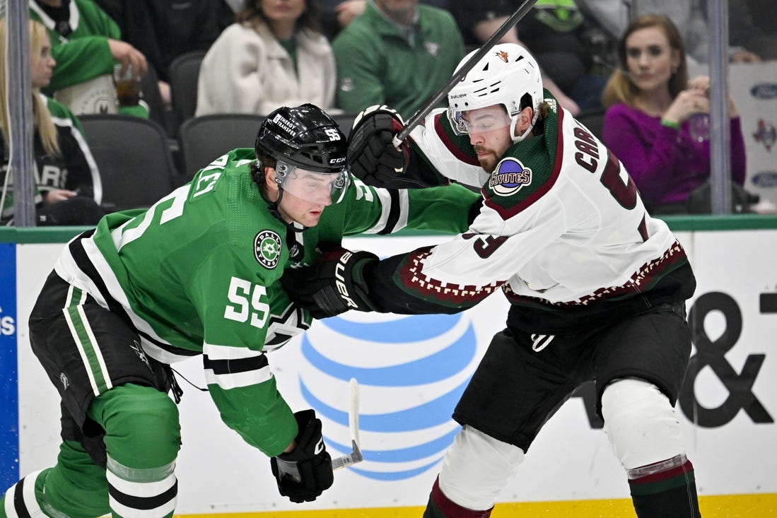 NHL News Stars' 2ndperiod barrage too much for Coyotes CWEB