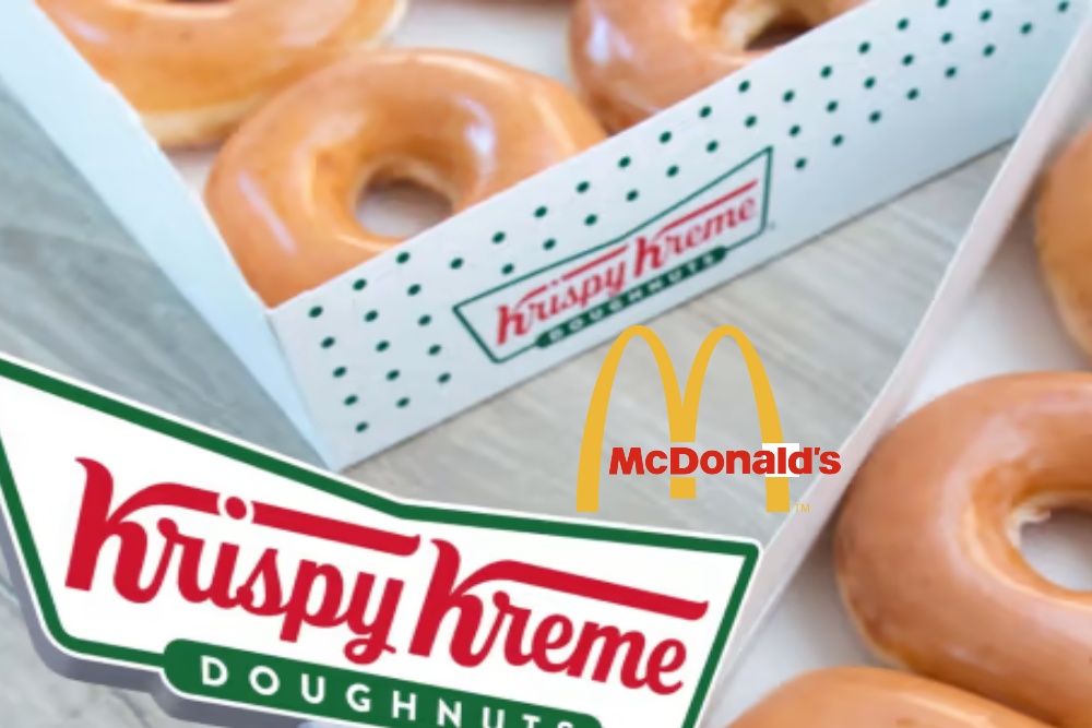 McDonald’s announces nationwide rollout of Krispy Kreme, doughnut maker’s stock rises by 28 percent
