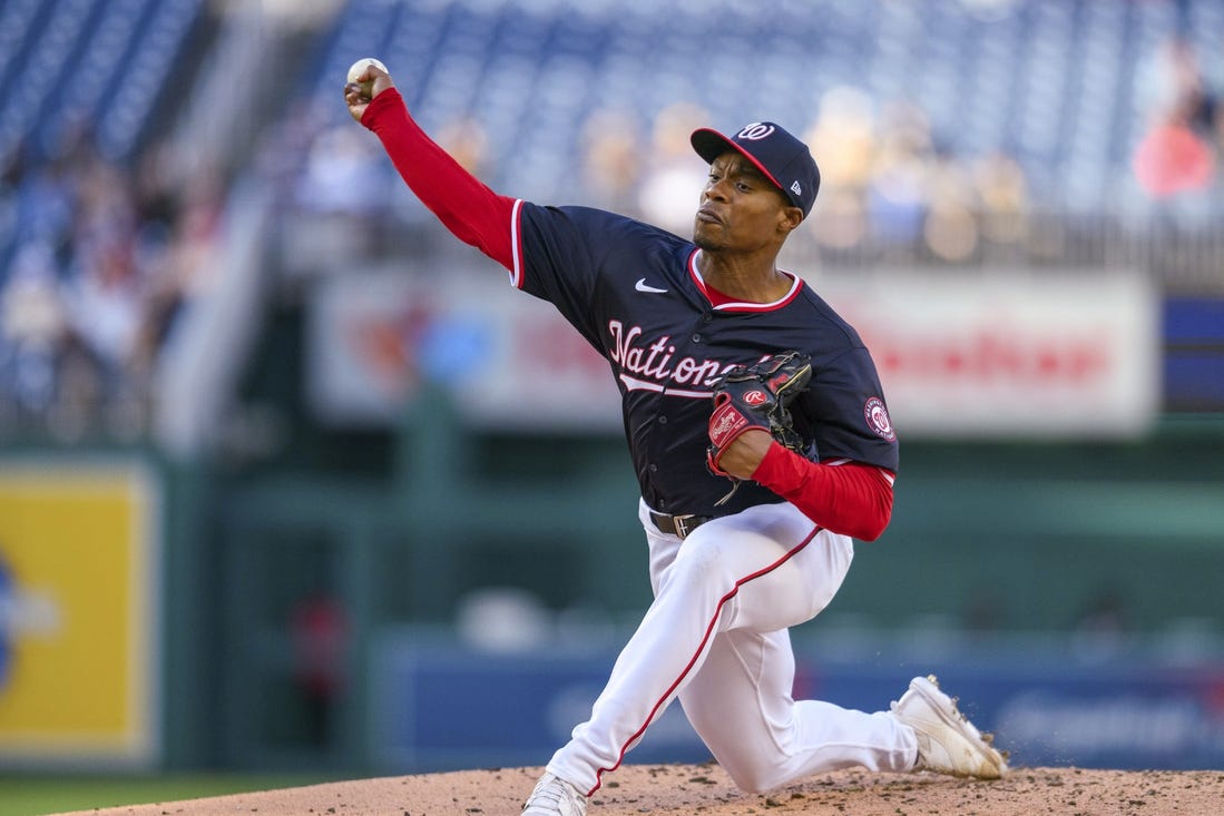 MLB News Nationals place RHP Josiah Gray (elbow/forearm) on 15day IL
