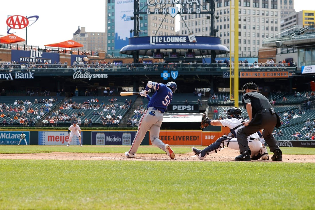 MLB News: MLB roundup: Rangers hit three HRs, outslug Tigers