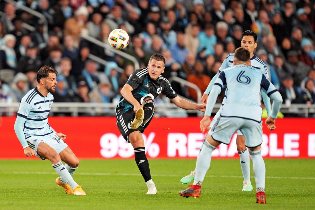 MLS News Minnesota United squeezes past Sporting Kansas City CWEB