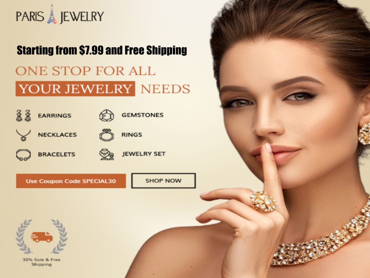 Eternal Love: Paris Jewelry’s Mother’s Day Collection. Starting from $7.99 and Free Shipping