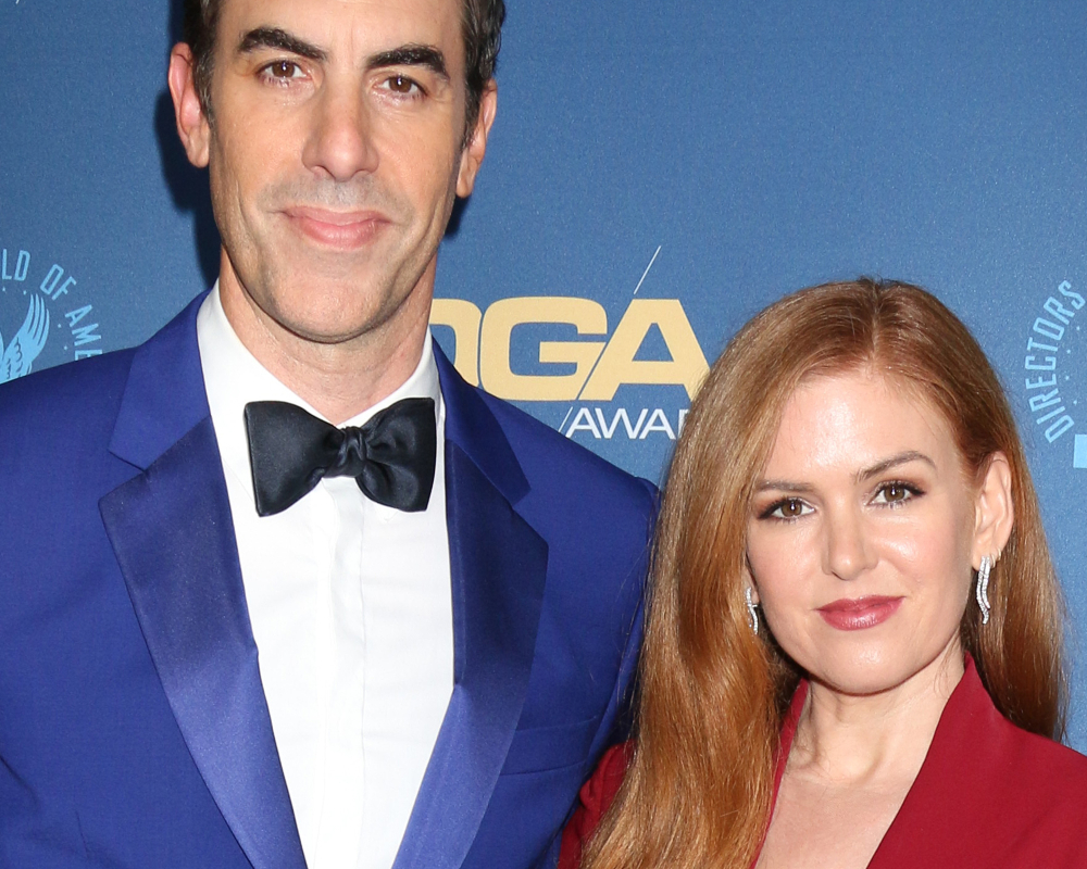 Celebrity couple Sacha Baron Cohen and Isla Fisher filed for divorce last year