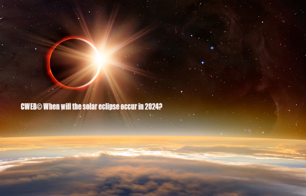 When will the solar eclipse occur in 2024?